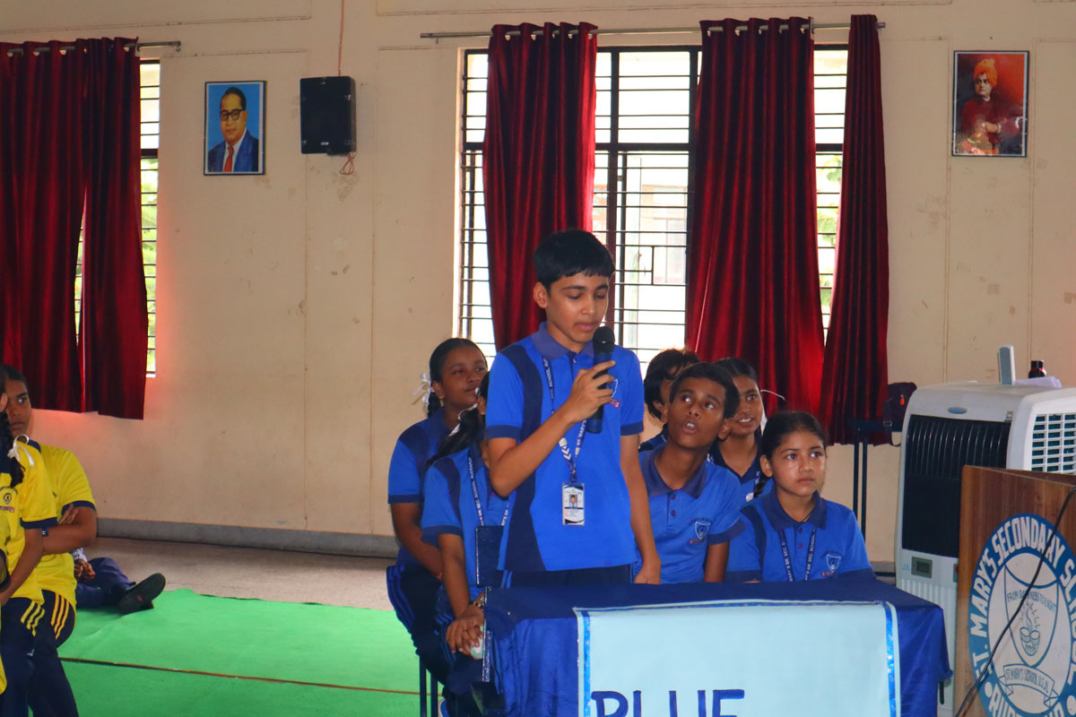 (VI to VIII) Interhouse G.K. and Social Science Quiz Competition