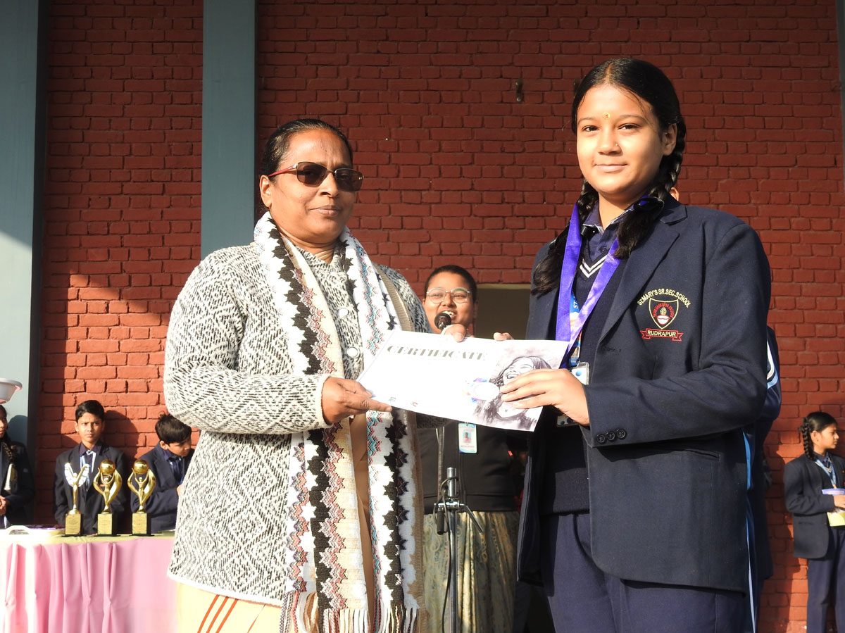 Drawing Competition Prize Distribution