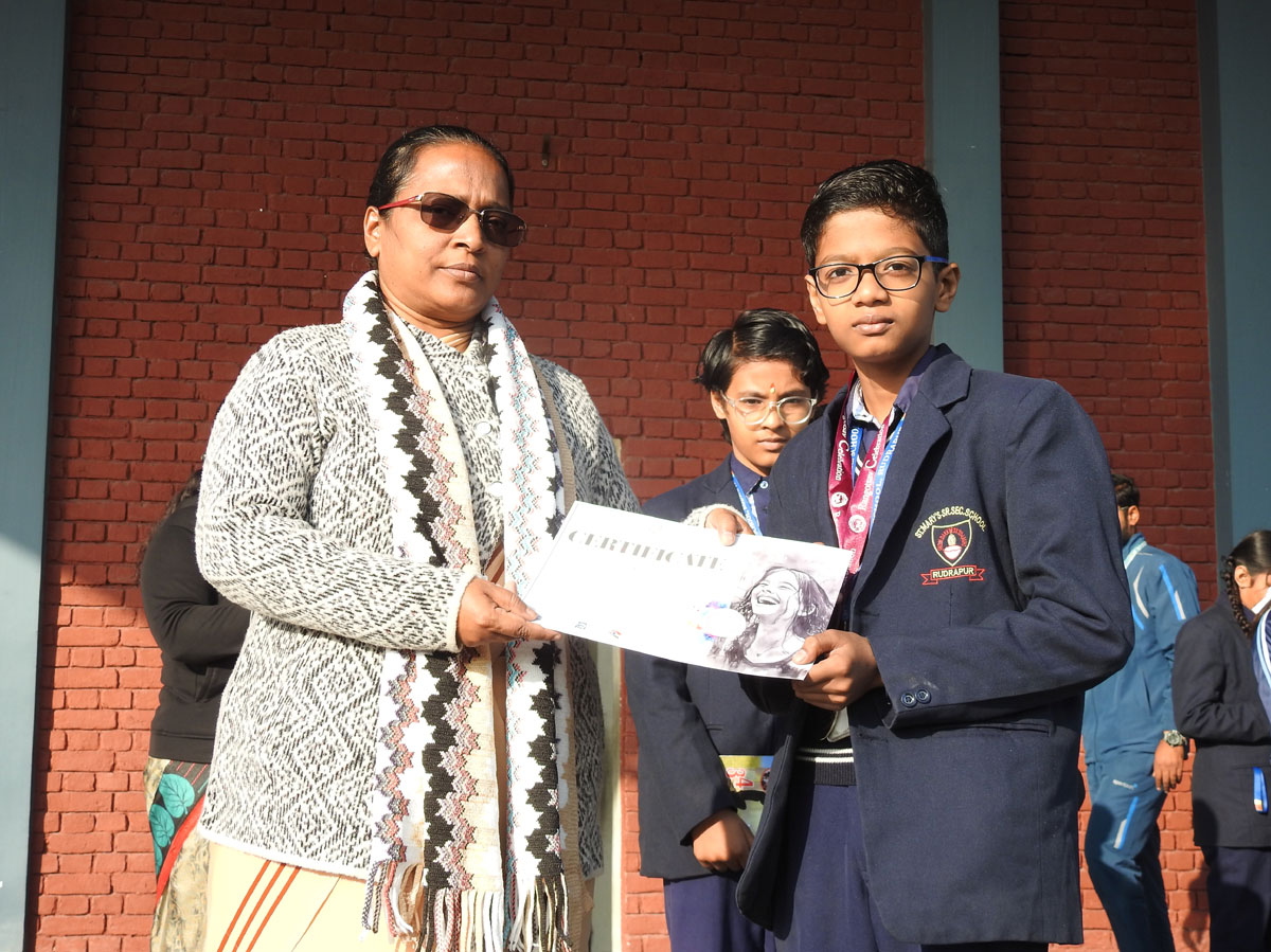 Drawing Competition Prize Distribution