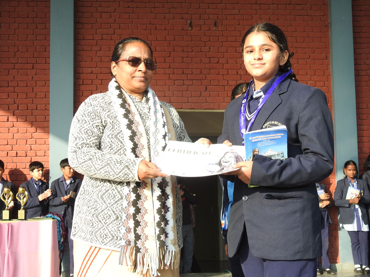Drawing Competition Prize Distribution