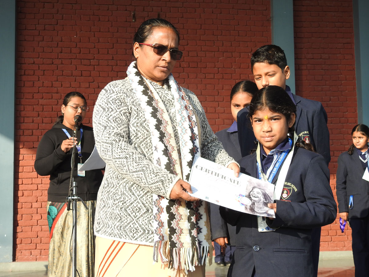 Drawing Competition Prize Distribution