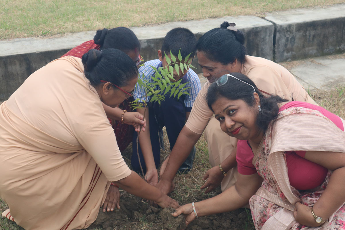 Eco Club Planting 