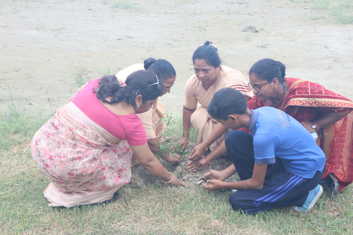 Eco Club Planting 