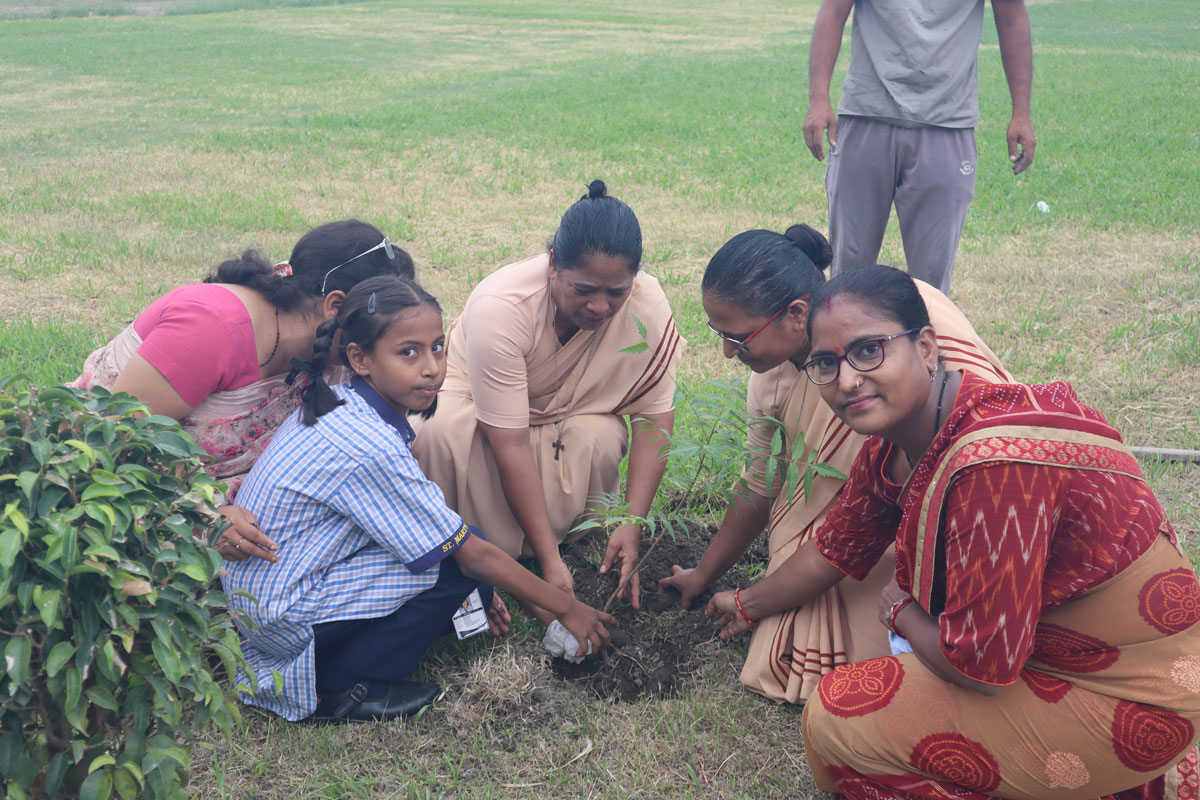 Eco Club Planting 